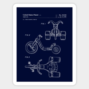 Big Wheel | Patent Drawing Magnet